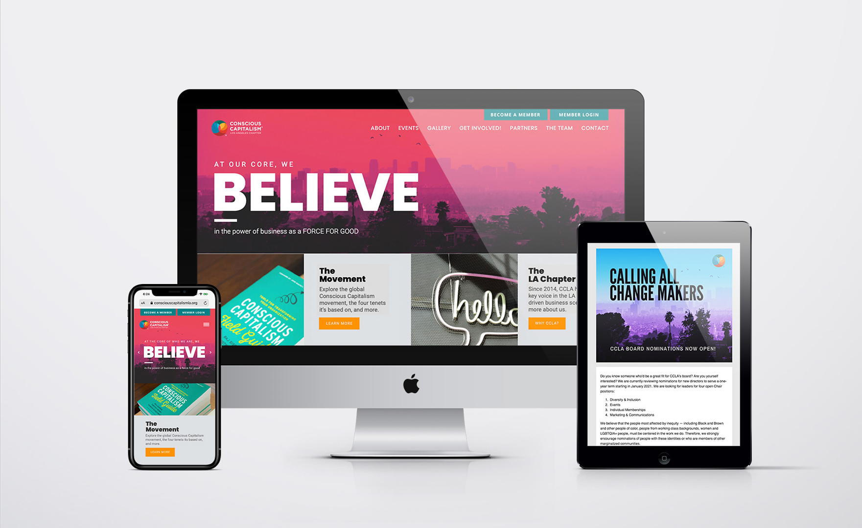 Conscious Capitalism Los Angeles Chapter website